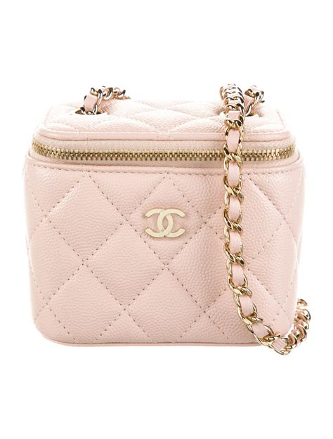 chanel mini vanity 2021|Chanel vanity case original.